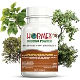 Hormex Rooting Hormone Powder #16 - Fast Roots for Hardwood Plant Cuttings | Root Stimulator Compound: Propagate &amp; Clone Difficult Woody Varieties, Tough Evergreens, Conifers, Junipers, Trees &amp; More