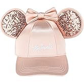 Disney Adult Rose Gold Tone Minnie Mouse Ears Hat