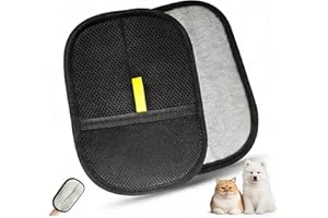 1 PCS Pet Hair Removal Gloves with Ergonomic Grip, Reusable Pet Hair Remover Tool for Cat & Dog Hair, Lint Roller for Furnitu