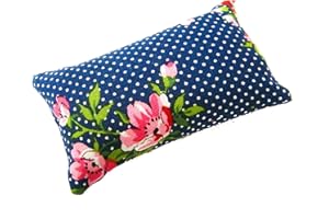 NAKPUNAR Emery Sewing Pincushion Filled with Abrasive Emery Sand - Handmade in USA (2"x3", Navy Blue Pinup Retro)