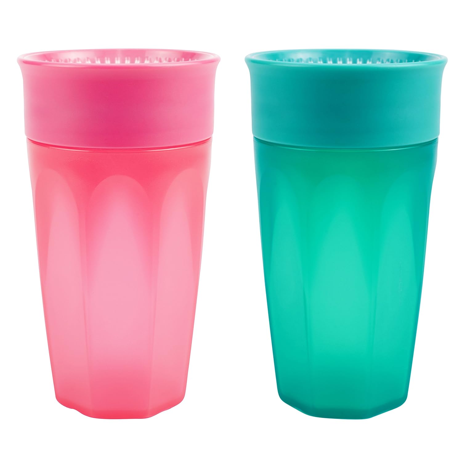 Dr. Brown's Cheers 360 Spoutless Training Cup, 9m+, 10 Ounce, Blue/Aqua, 2 Count : Baby