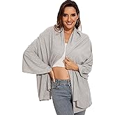 PIQIDIG Women's UPF 50+ Scarf Shawl Wrap Shawl Sun Protection Cover Up for Travel Beach Swimming Outdoor One Size