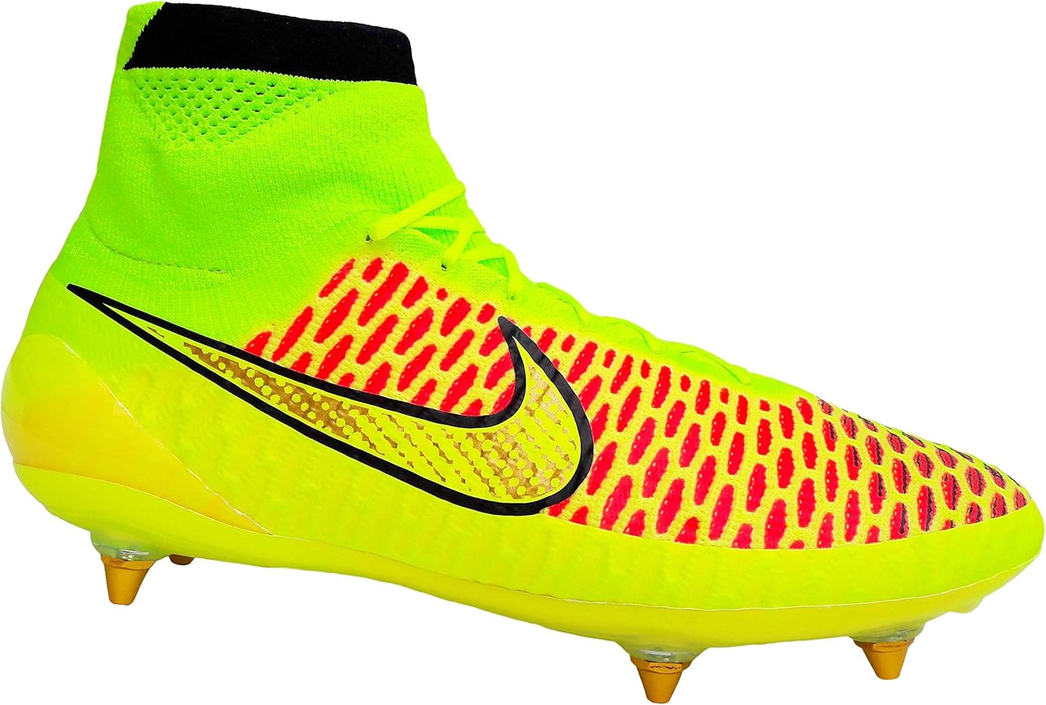nike football boots blue and yellow