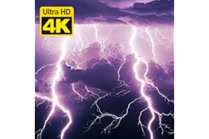 ⚡ Thunder Ambience and Lightning Relaxing Thunderstorm & Rain Ambience: Calm & Soothing Screensaver