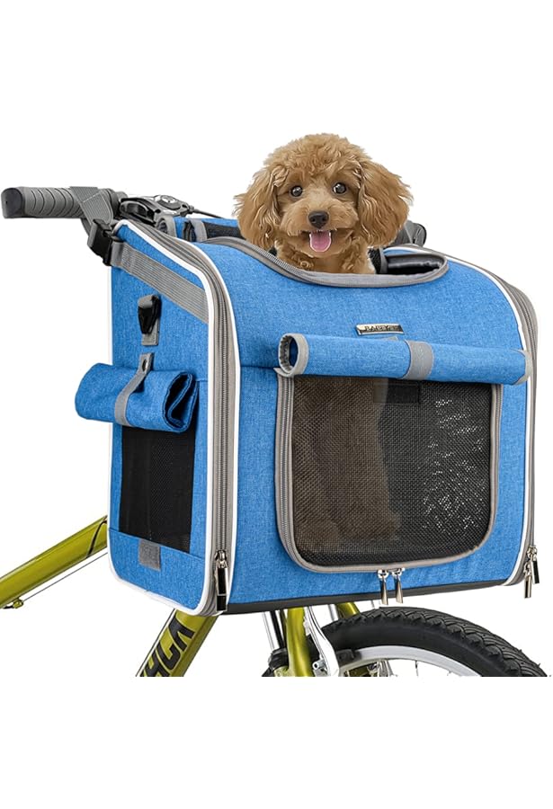 してみてく DoggyRide Cocoon XL自転車バスケット (前面または背面接続用ブリッチラック) B07GLXNWWJ