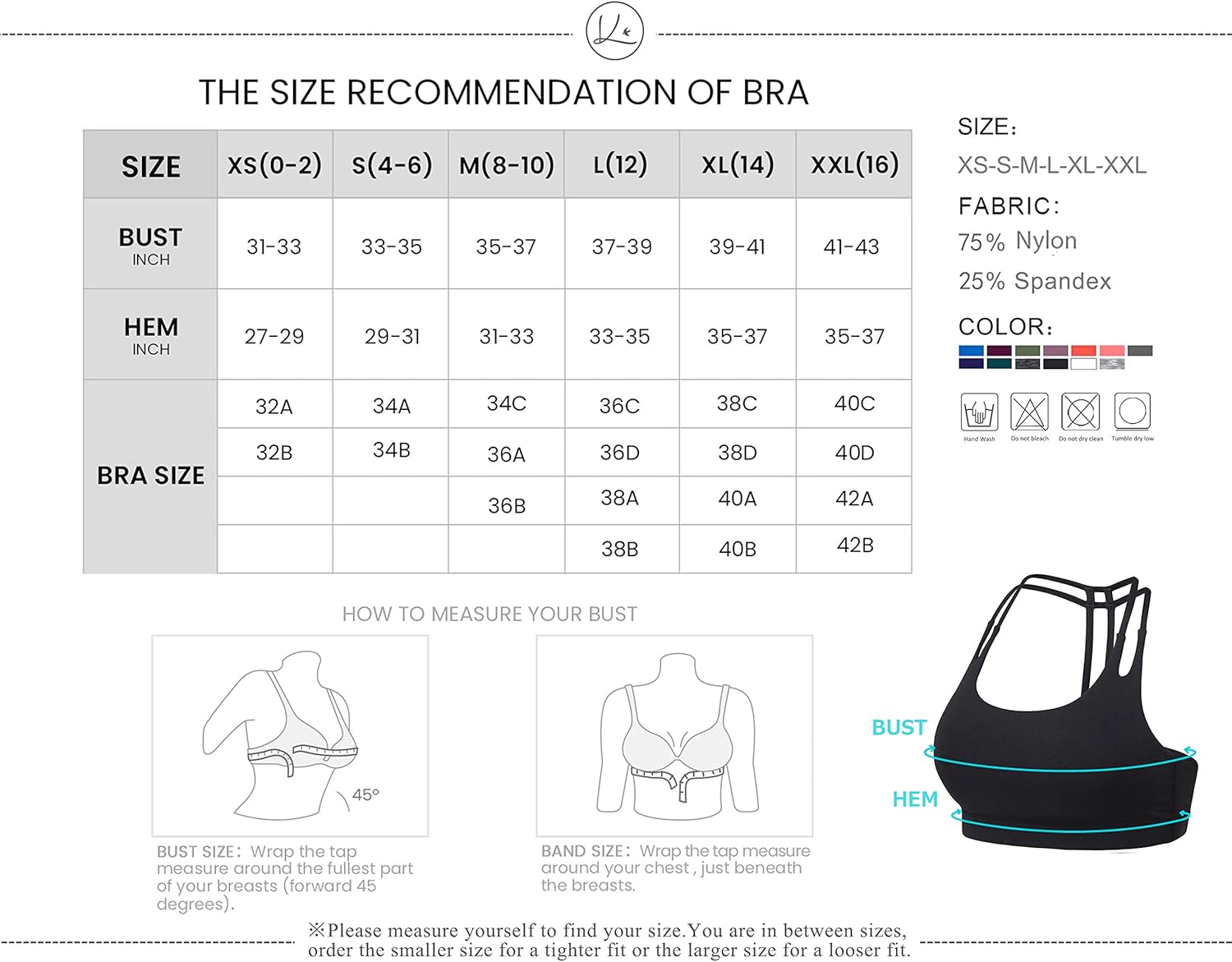 Sports & Outdoors QUEENIEKE Womens Light Support Double-T ...