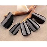 MUYIYANG Nylon Material Chinese Lute Finger Picks Macaron Color Nail Picks Pipa Practice Tools Set with a adhesive tape