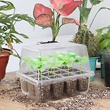 MIXC Seed Trays 10 Pack 120 Cells Seedling Germination Kit with Lids view 5