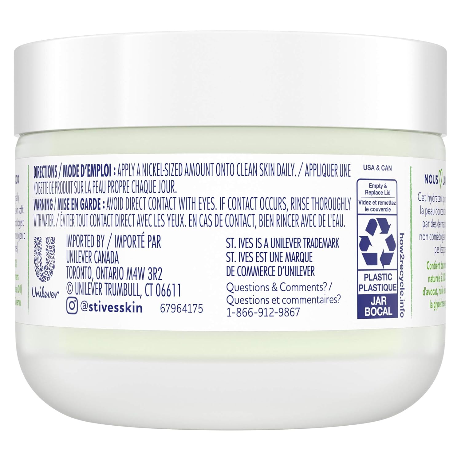 st ives avocado face moisturizer