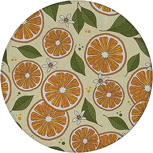 Pequeñas alfombras de dormitorio Fruta fresca Deliciosa rodaja de