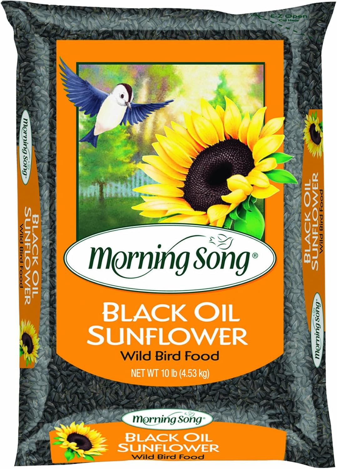 Seed Feeders Lyric Black Oil Sunflower Seed 10 Lbs Yard Garden