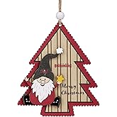 FOCO NFL Tampa Bay Buccaneers Wooden Tree Ornament with Gnome – Officially Licensed Holiday Decoration