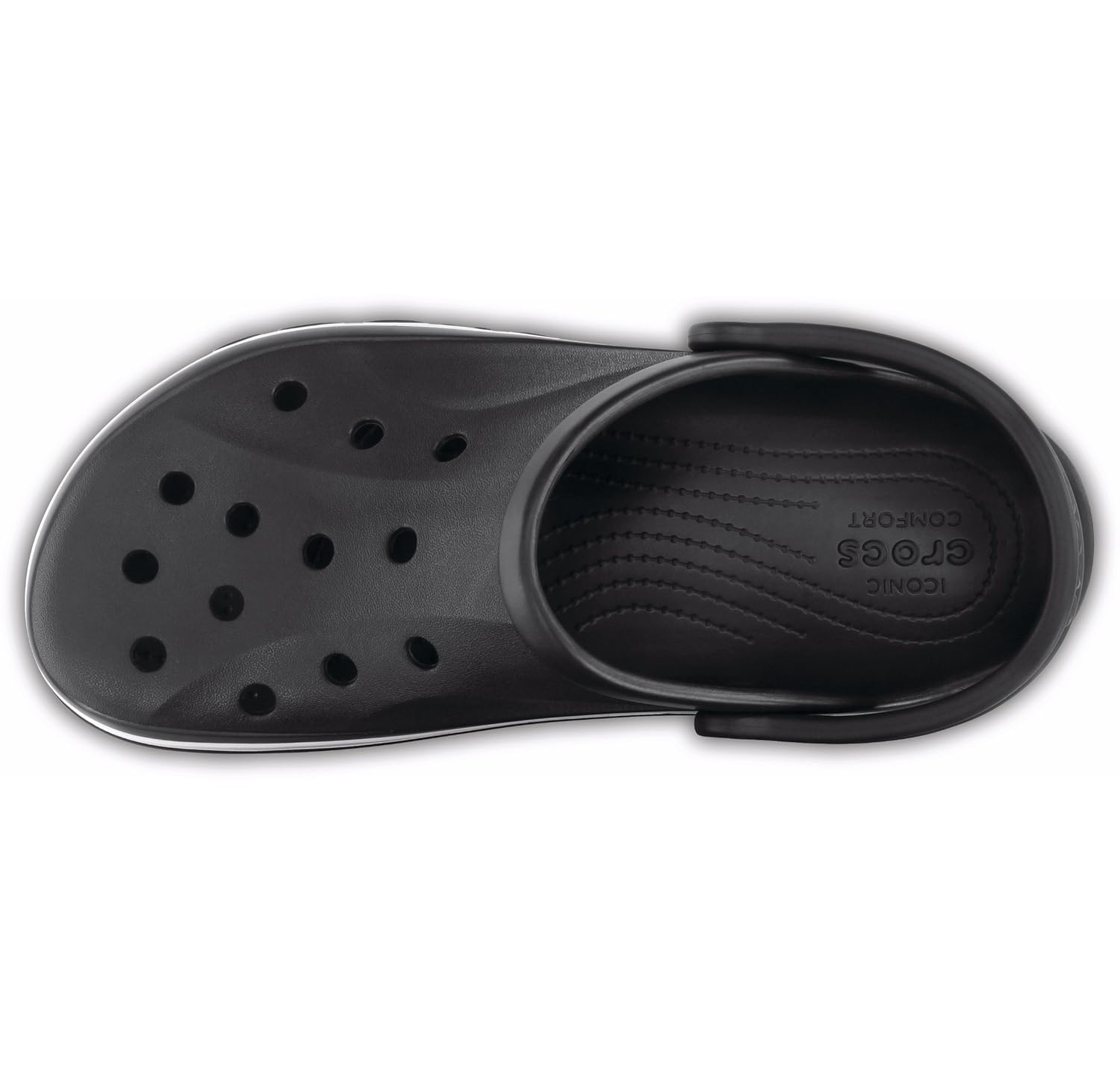 crocs unisex adult bayaband clogs black