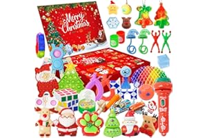 Fidget Advent Calendars 2025 For Kids,24 Days Surprise Christmas Countdown Advent Calendars,Xmas Party Favors Stocking Stuffe
