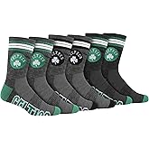 Ultra Game Boys NBA Official Athletic Cushioned Team Crew Socks - 3 Pack