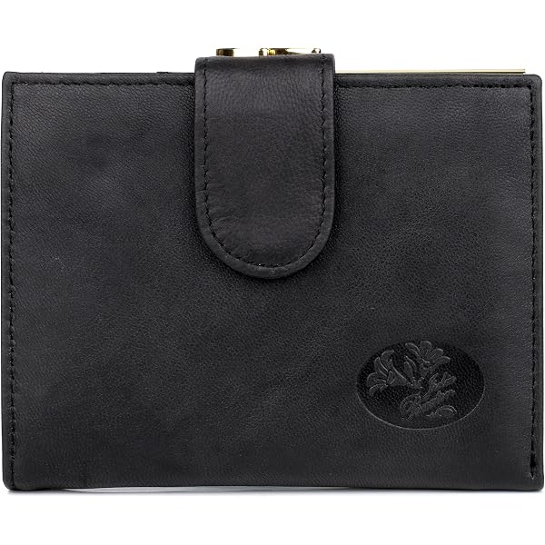 Julia Buxton Heiress Cardex™ Mahogany Leather Wallet - 7 Card Slots, ID Window, 5 Place Checkbook - View #3
