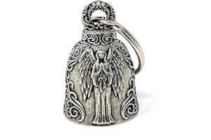 Bravo Bells - Angel Motorcycle Biker Bell Accessory or Key Chain for Luck - Made in the USA