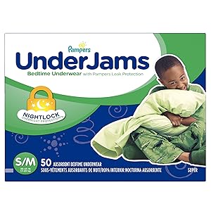 Pampers Underjams Bedtime Underwear 