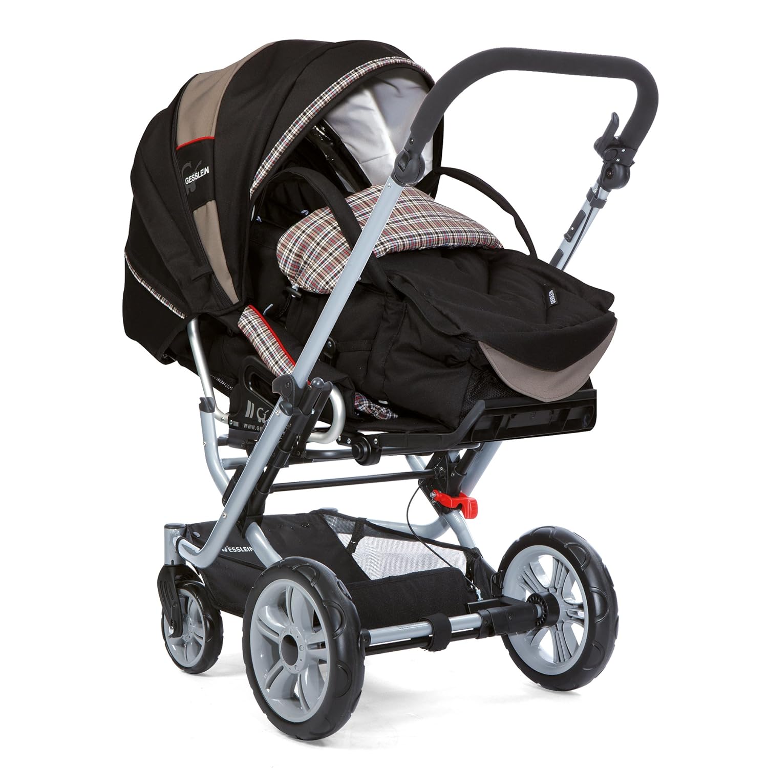 Gesslein 206330351351 M6 Schwenkschieber inklusive C1 351351, silber