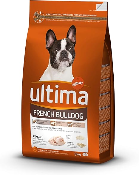 Ultima Croquettes Formule Pour French Bulldog 1 5 Kg Amazon Fr Animalerie