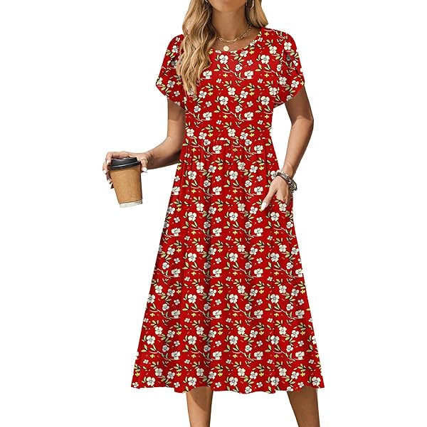 ladies watermelon dress Watermelon Print Women's Dress Loose Casual Summer V Neck Sleeveless Maxi  Long Beach Dresses for Party at Amazon Women's Clothing store