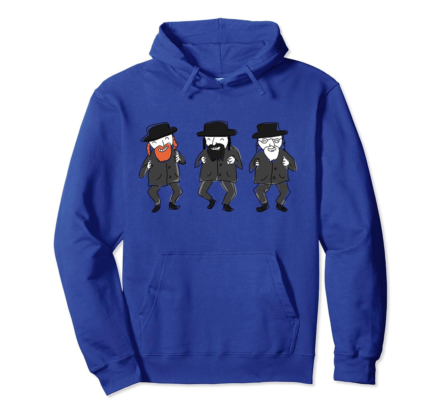 Three Rabbi Jewish Hoodie-anz