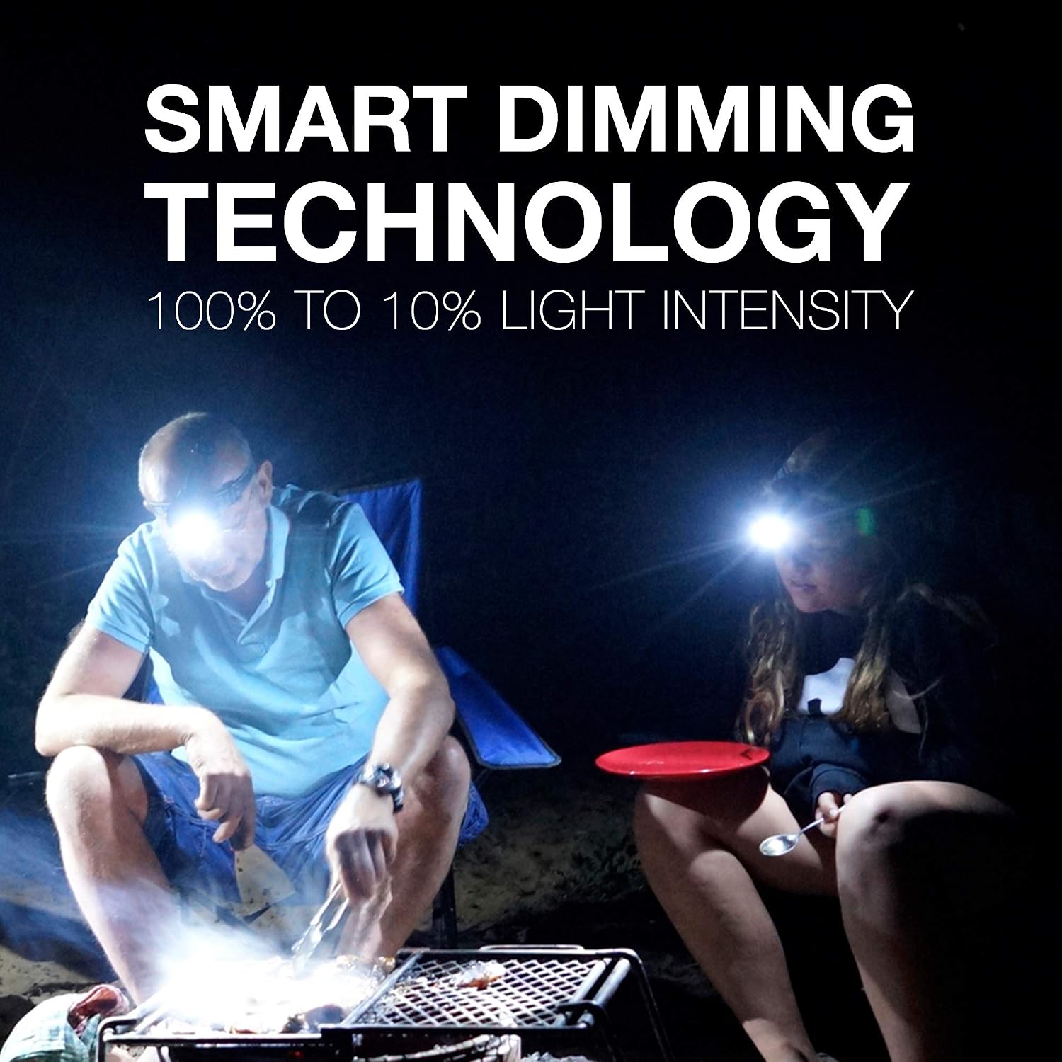 Energizer Vision HD+ 260 Lumen Head Torch, Super Bright LED, 7 Modes, Long Lasting Batteries Included, Water Resistant - Image 4