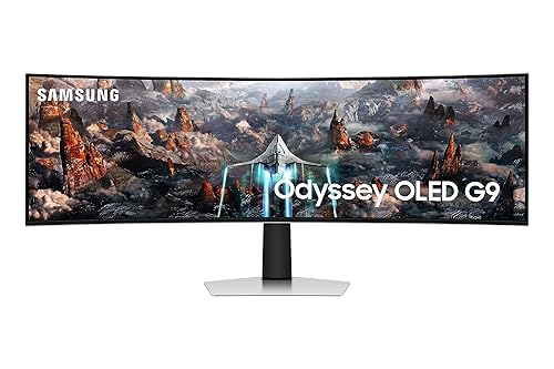 Samsung LS49CG934SUXXU Odyssey OLED 49" Gaming Monitor - 5120x1440, Speakers, HDMI 2.1, 0.03ms, 240Hz