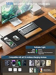 TopMade Mouse Pad with 15W Fast Wireless