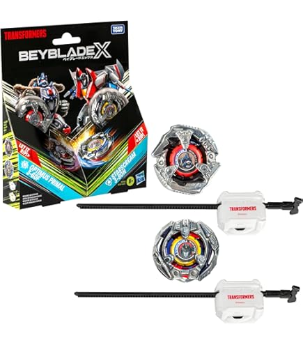 Amazon.com: Hasbro Beyblade X Transformers Collab Optimus Primal 3