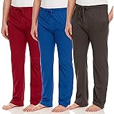 DARESAY Mens Lounge Pants with Pockets - Mens Pajama Pants - Lounge Pants Men, Up to 3XL Pack of 3