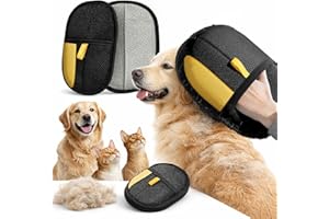 Pet Hair Remover Glove, Electrostatic Pet Hair Removal Gloves, Washable & Reusable, for Couch, Furniture, Carpet, Car Seat (1