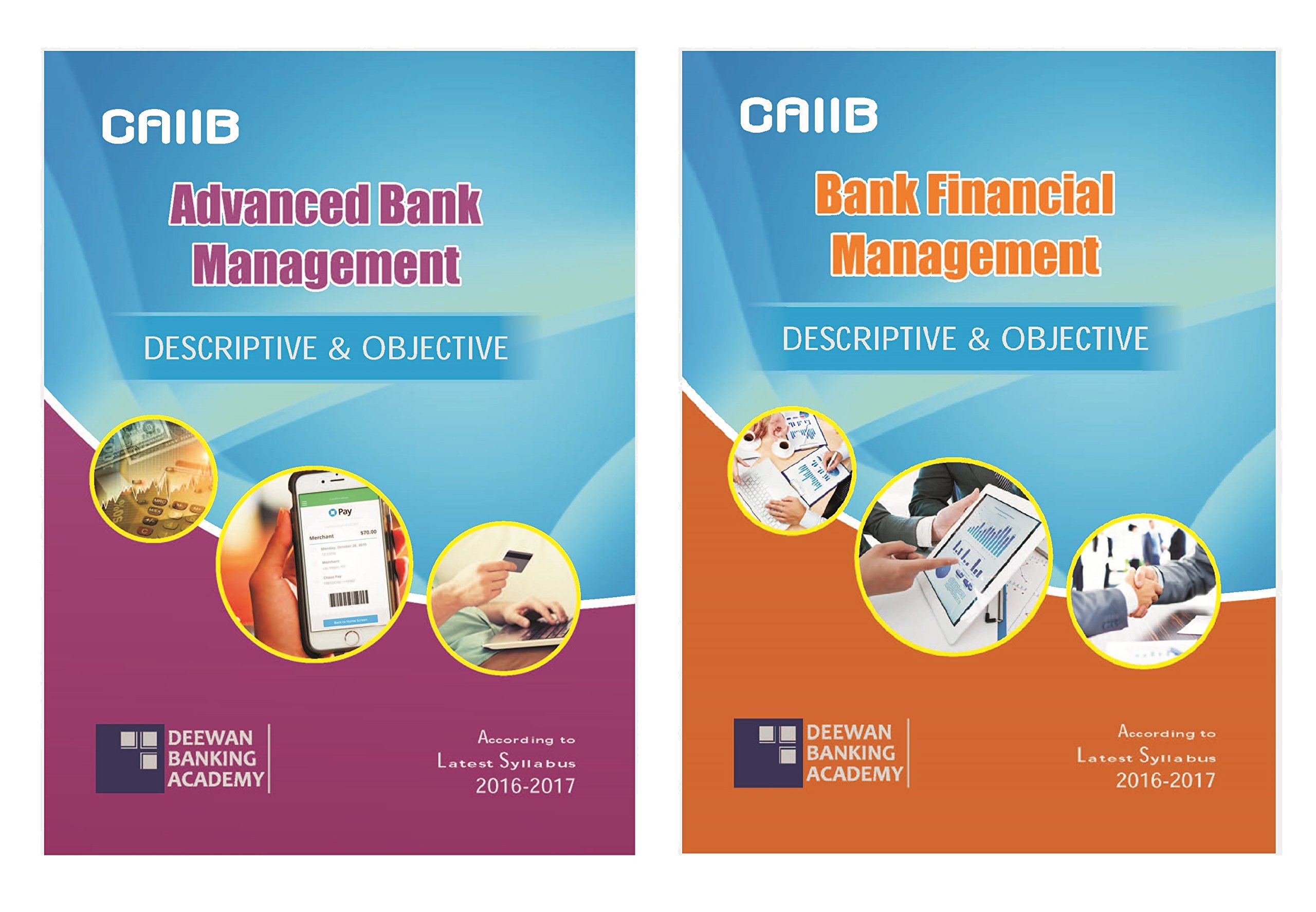 CAIIB Complite (Descriptive and Objective) Books- For 2 Subjects