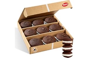 STERN'S BAKERY Whoopie Pie Gift Baskets | Gourmet Cookie Gift Box | 9 Individually Wrapped Whoopi Pies | Easter Gift Baskets | Birthday Food Gifts | Kosher & Nut Free | Stern’s Bakery
