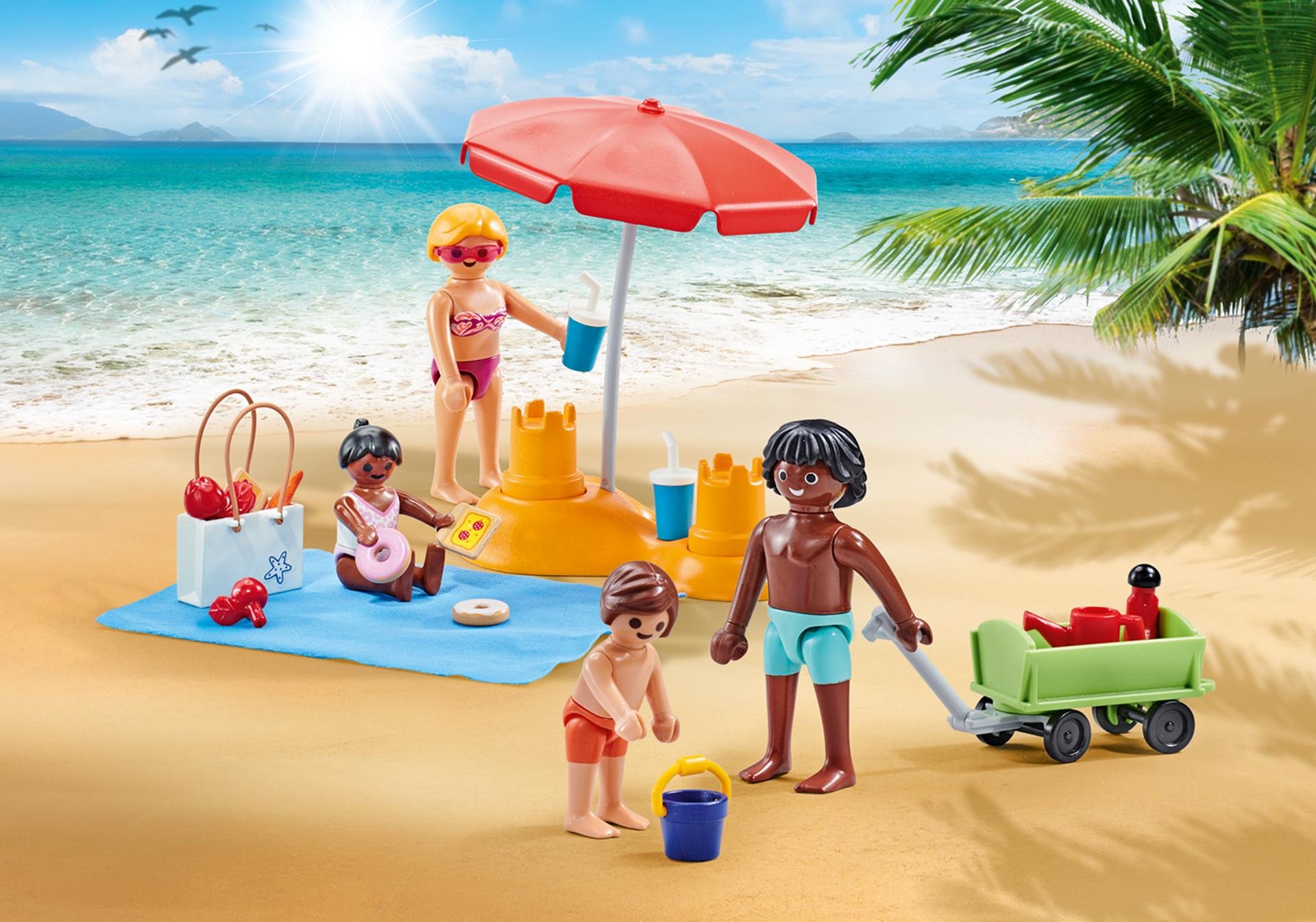 Playmobile Family on the beach (foil packaging), 9819