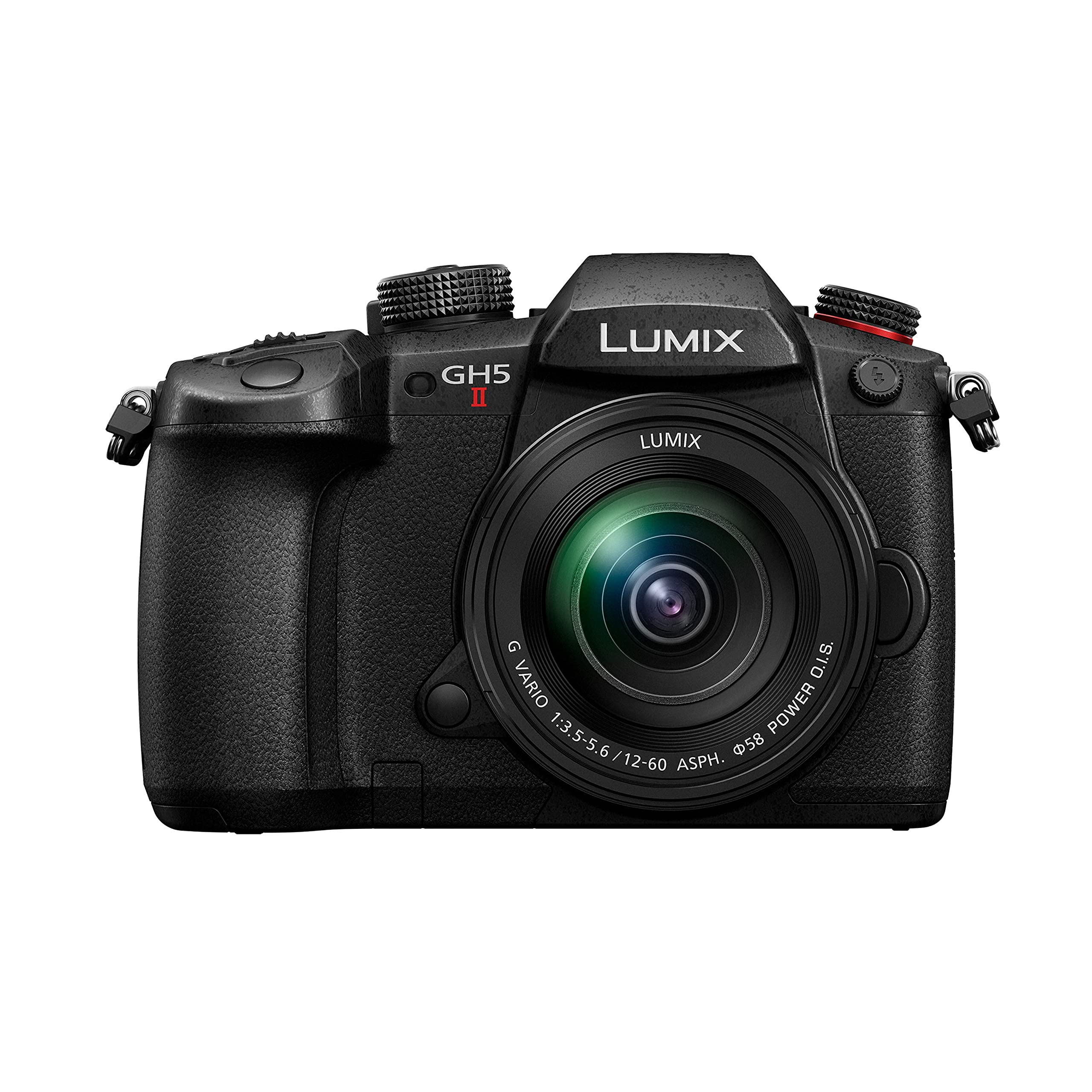 Panasonic LUMIX DC-GH5M2ME Systemkamera mit Objektiv 12-60mm/F3.5-5.6 (20MP, 4K, doppelte Stabilisierung, Kälte-/ Staub- & Spritzwasserschutz)