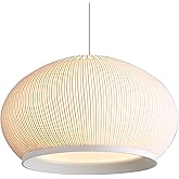 Golden Lighting Tela 11" LED Pendant in Sand Yellow