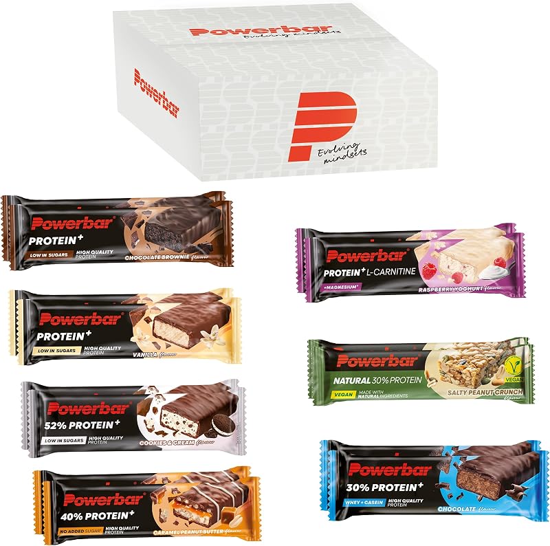 - Protein Multiflavour Box - 14 barrette Powerbar - Scatola mista