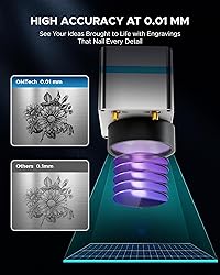 OMTech 60W MOPA Fiber Laser Engraver with