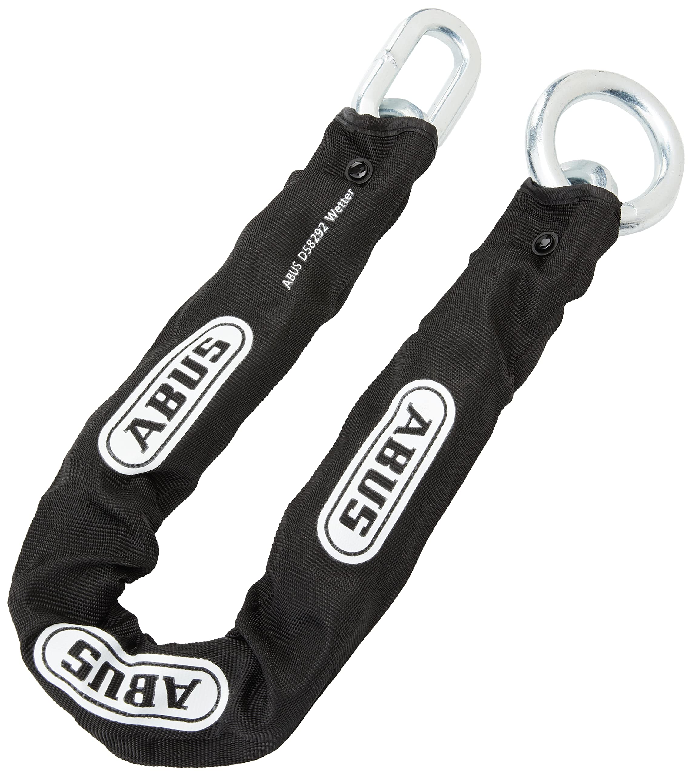 ABUS chain 12KS Loop - additional security for scooters, motorbikes, bicycles - length 80 cm