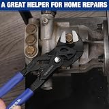 WORKPRO 250 mm Adjustable Pliers Wrench Dual Handle 50 mm Jaw Capacity view 7
