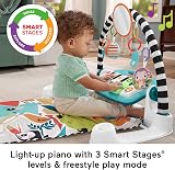 Fisher-Price Glow and Grow Kick & Play Piano Gym Blue Newborn to Toddler view 6