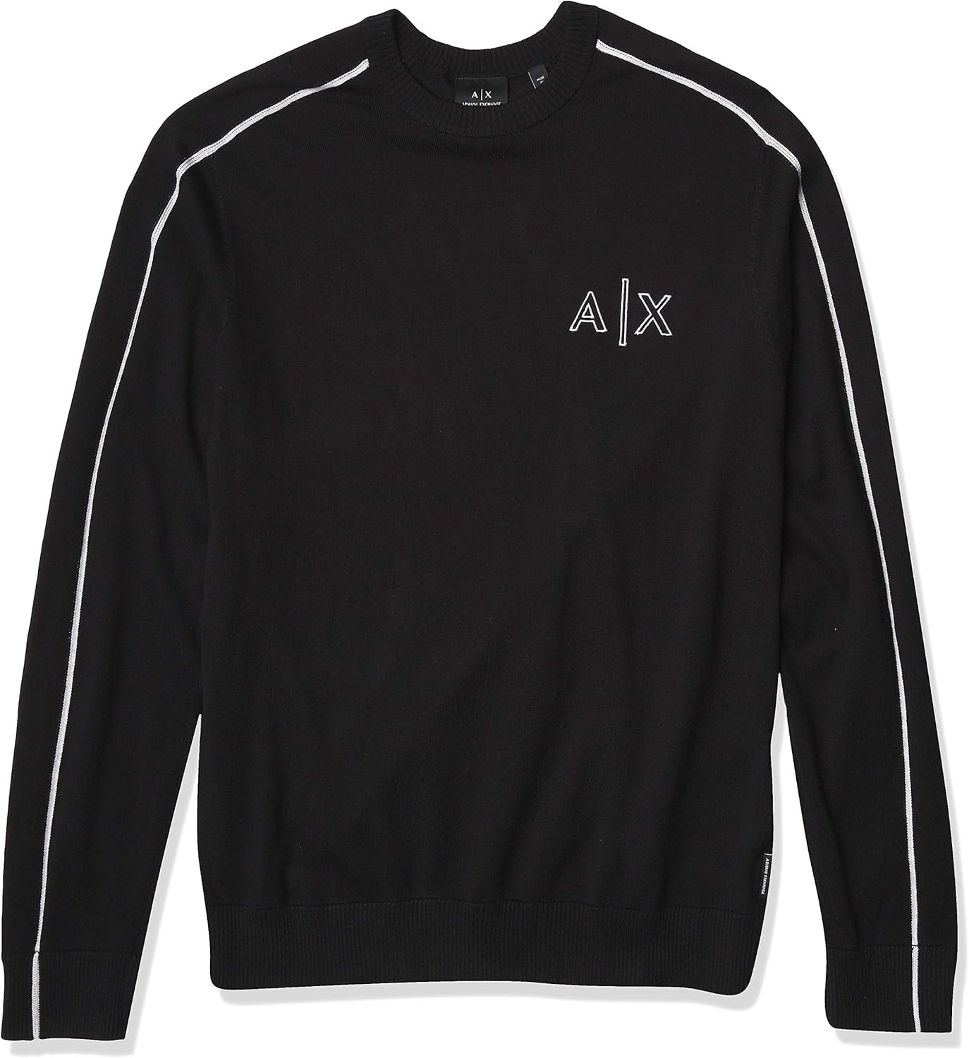 Armani Exchange Herren Lightweight Knit Color Block Sweater Pullover