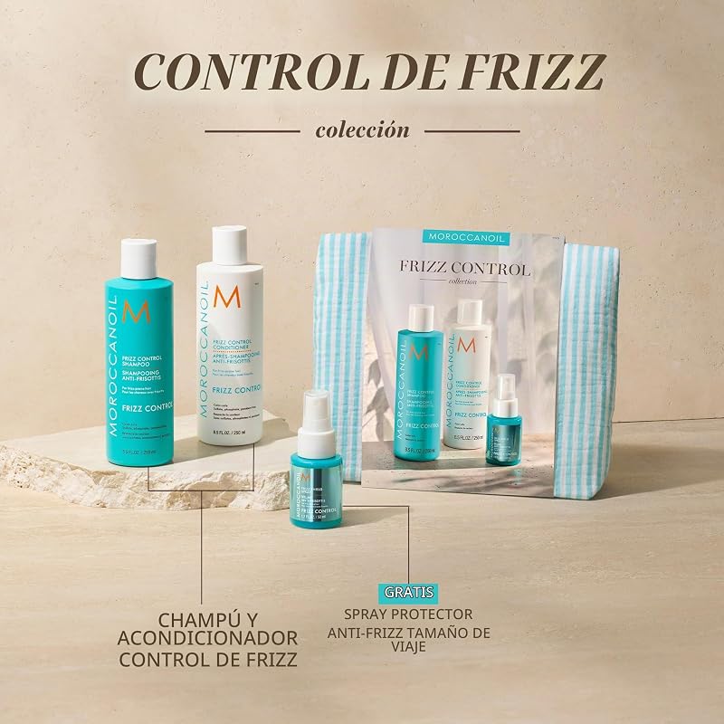 Conjunto de Prendas para Controlo de Cabelo com Frispa