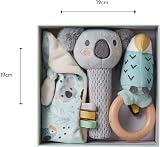 Nuby Animal Adventures Baby Gift Set 3-Piece Keepsake Box Included view 6