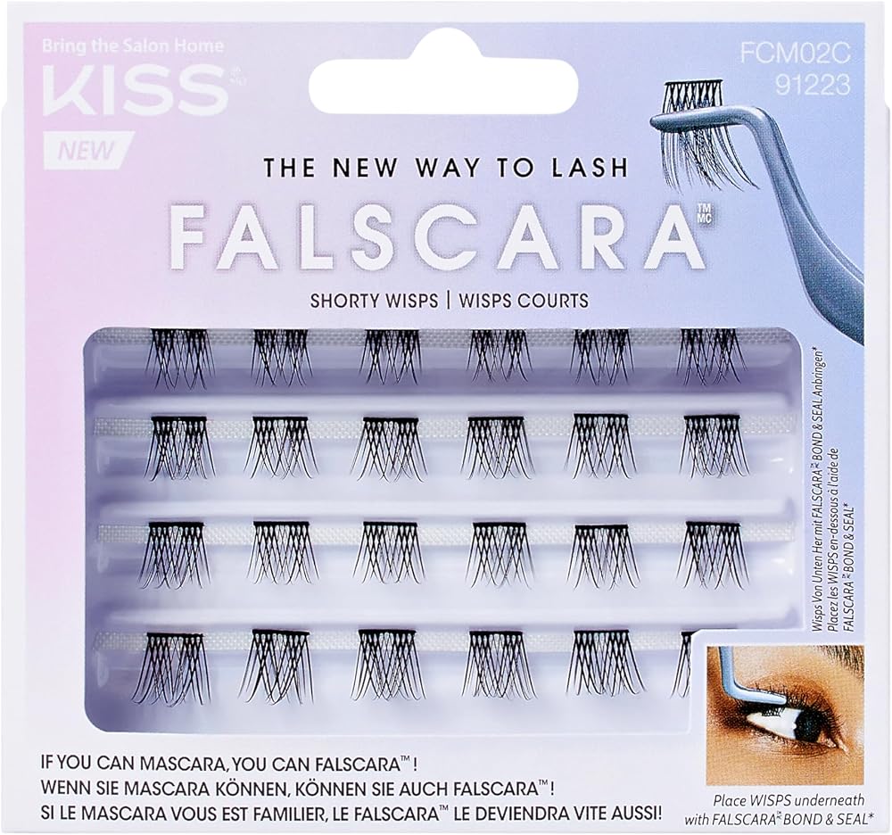 KISS Falscara Eyelash Wisp Multi Shorty Easy To Apply Lashes