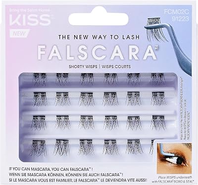 KISS Falscara Eyelash Wisp Multi Shorty Easy To Apply Lashes