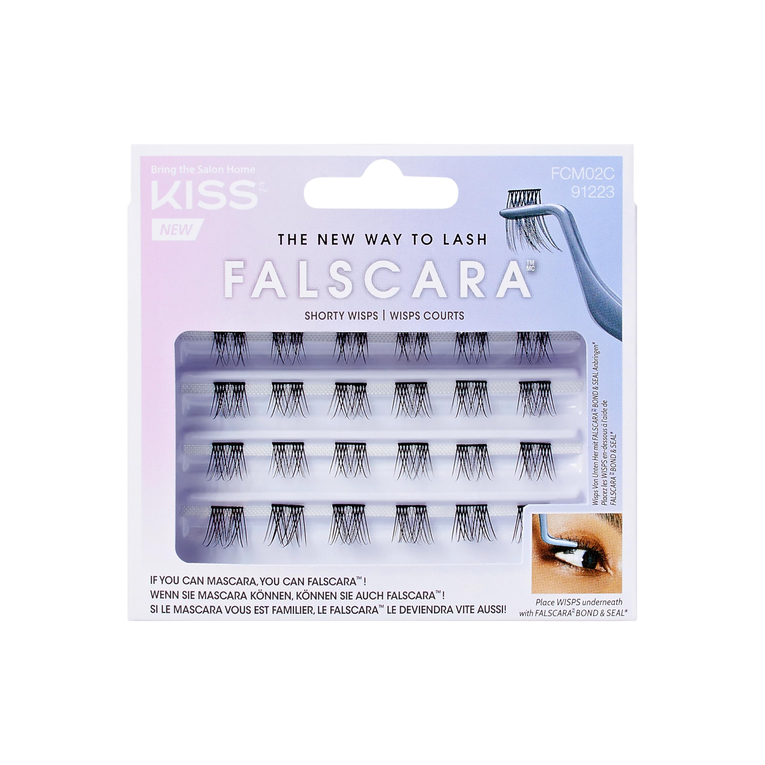 KISS Falscara Eyelash Wisp Multi - Shorty
