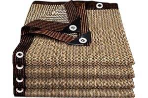80% Shade Cloth -6.5x10FT Sunblock Net with Grommet,Lightweight and Durable UV Protection,Shade Cloth for Garden Patio Pergol