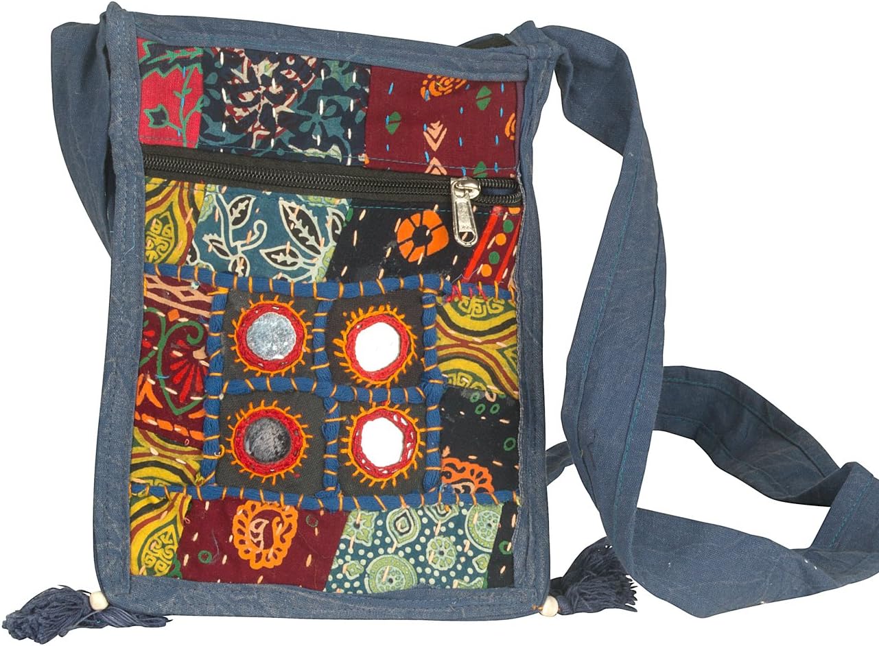 Small Messenger Crossbody Satchel Shoulder Bag Floral Purse Colorful Organizer Cellphone Ipad Hobo